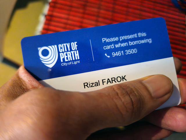 library card | Rizal Farok